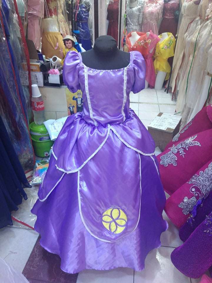 Sofia the first store gown