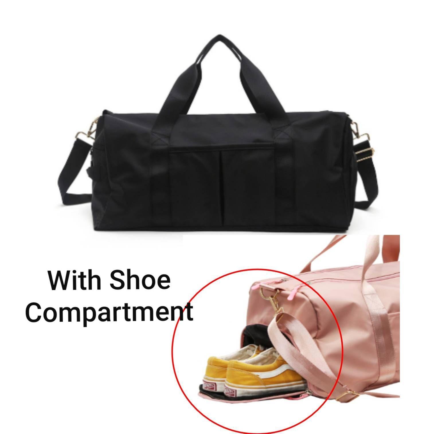 Sports Gym Bag Fitness Bag Travel Handbag Yoga Bag With Shoes