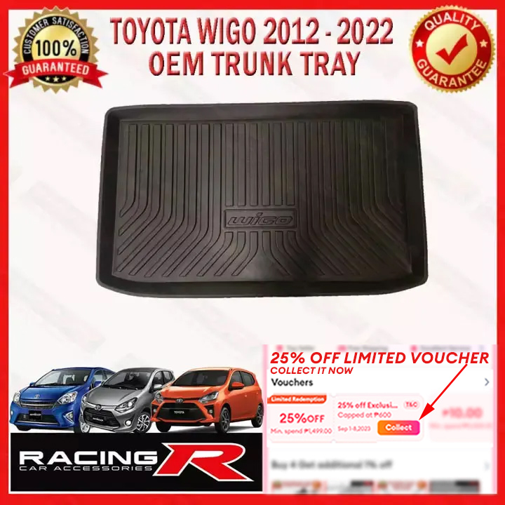 Shop Toyota Wigo Luggage Tray 2024 with great discounts and prices