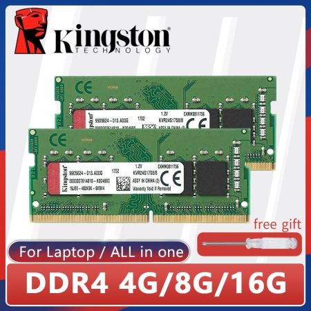 Kingston DDR4 Laptop RAM 4GB-16GB 2400Mhz-2666