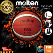 Molten BG5000 Basketball Set: Size 7, PU Leather Material