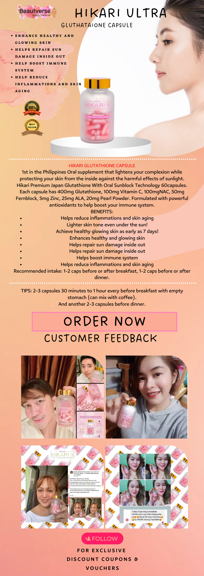 is hikari ultra glutathione effective L-Glutathione là chất gì? main image 1