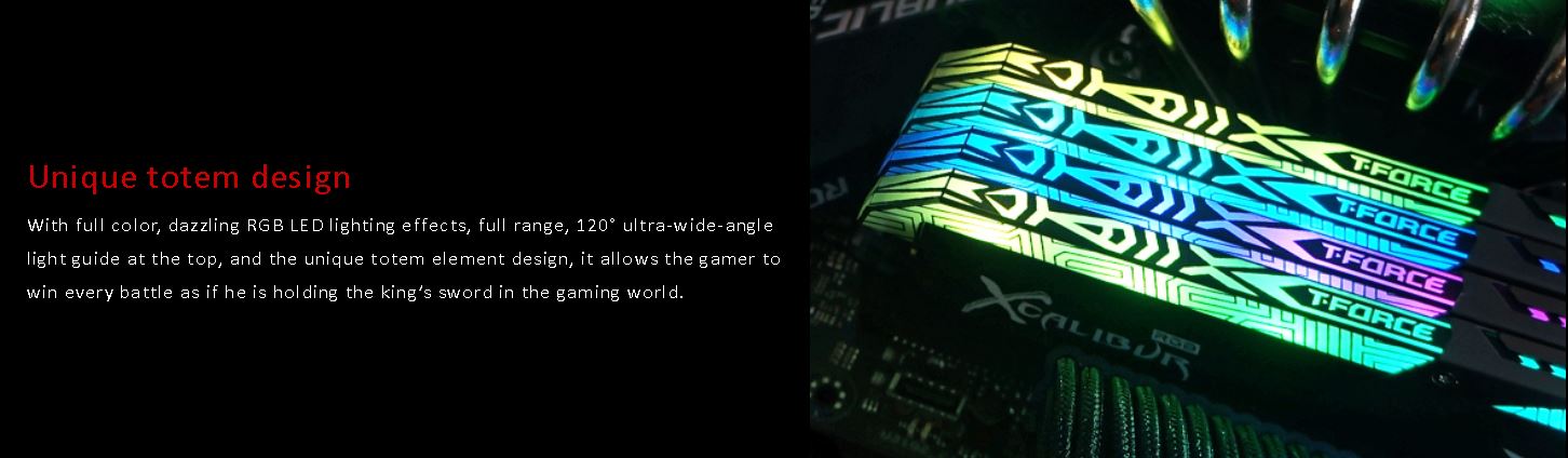 Team Group T-Force Xcalibur RGB DDR4 CL18 32GB ( 16GB x 2
