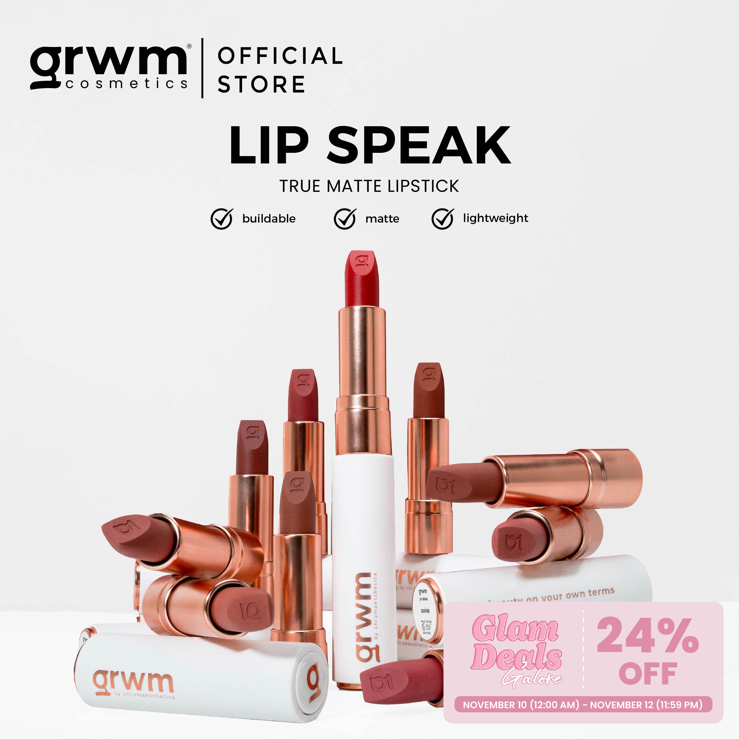 Discount on Grwm Cosmetics  shoes - SKU:  Lip Speak Collection