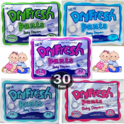 Dryfresh Baby Diaper Pants - Cloth-like Cover, Multiple Sizes