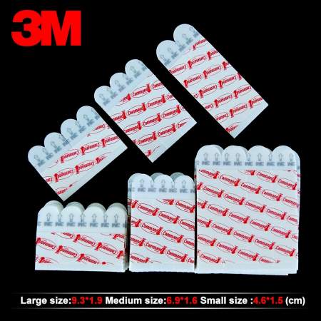 3M Command Strips Double-Sided Refill Tape for Easy Hanging