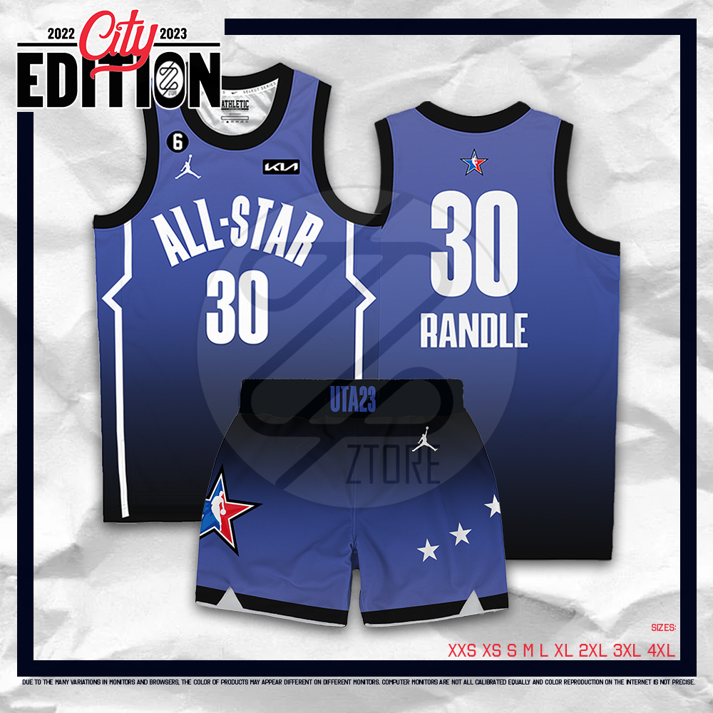 ALLSTAR 03 GREY 2022 NEW PAUL,BUTLER,DONCIC JERSEY FREE CUSTOMIZE NAME AND  NUMBER ONLY full sublimation high quality fabrics/ all-star jersey