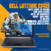 DELL Latitude E5420 Laptop / i5 / 4GB / 500GB