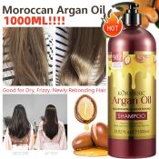 Moroccan Argan Oil Shampoo & Conditioner for Frizzy Hair Repair