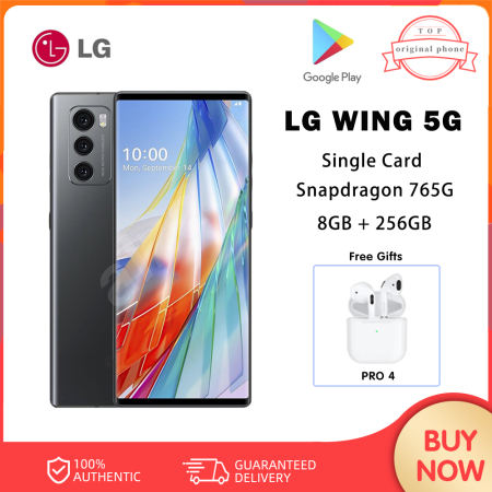 LG WING 5G: Unlocked Dual Screen Smartphone, 8GB+256GB