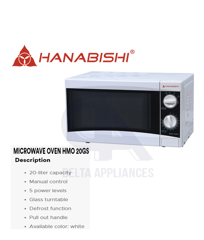 hanabishi microwave oven price