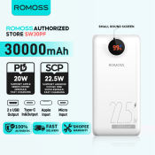 Romoss 30000mAh Portable Power Bank with Super Fast Charging