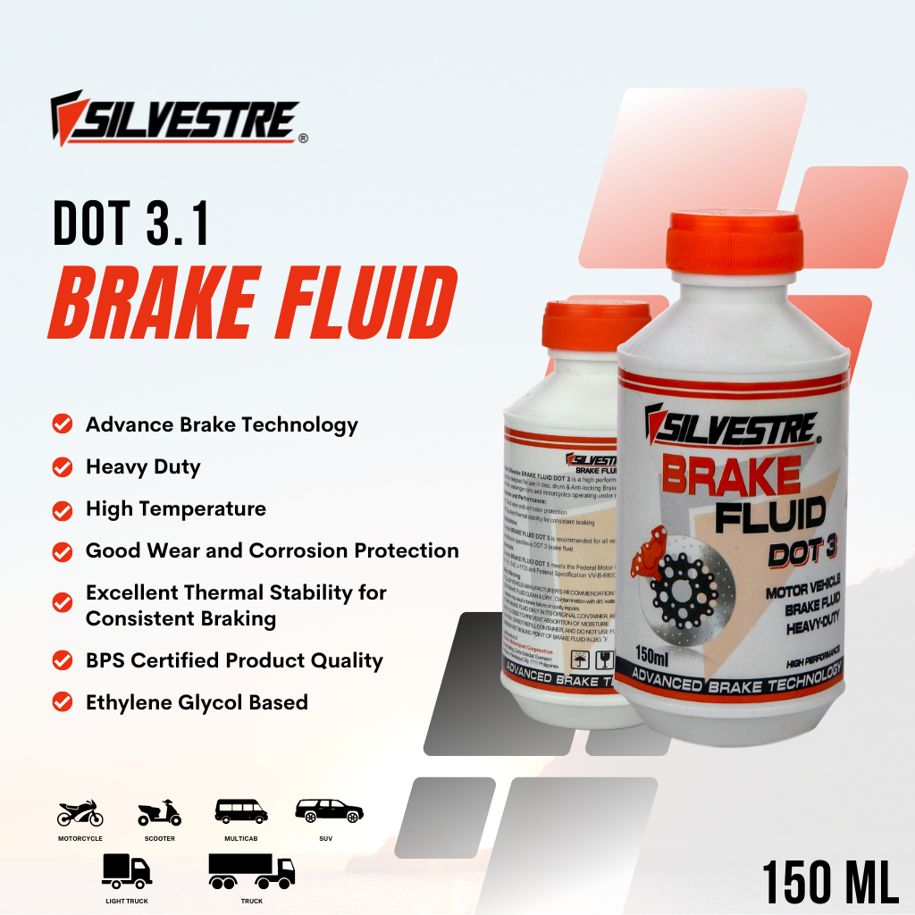 SILVESTRE Brake Fluid High Performance DOT 3