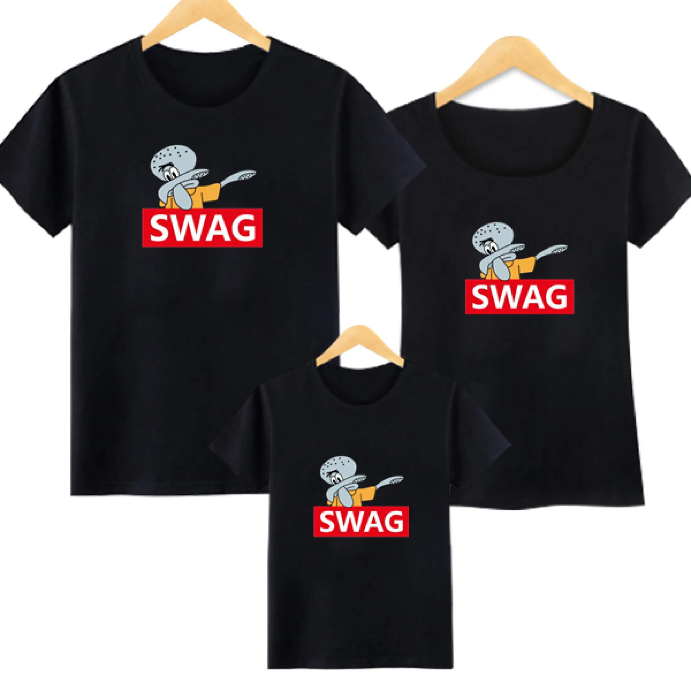 100 Cotton Short Tee Spongebob Squidward Tentacles Swag Birthday T Shirt For Men Women Baby Kids Matching Family Shirts For 3 Lazada Ph - squidward t shirt roblox