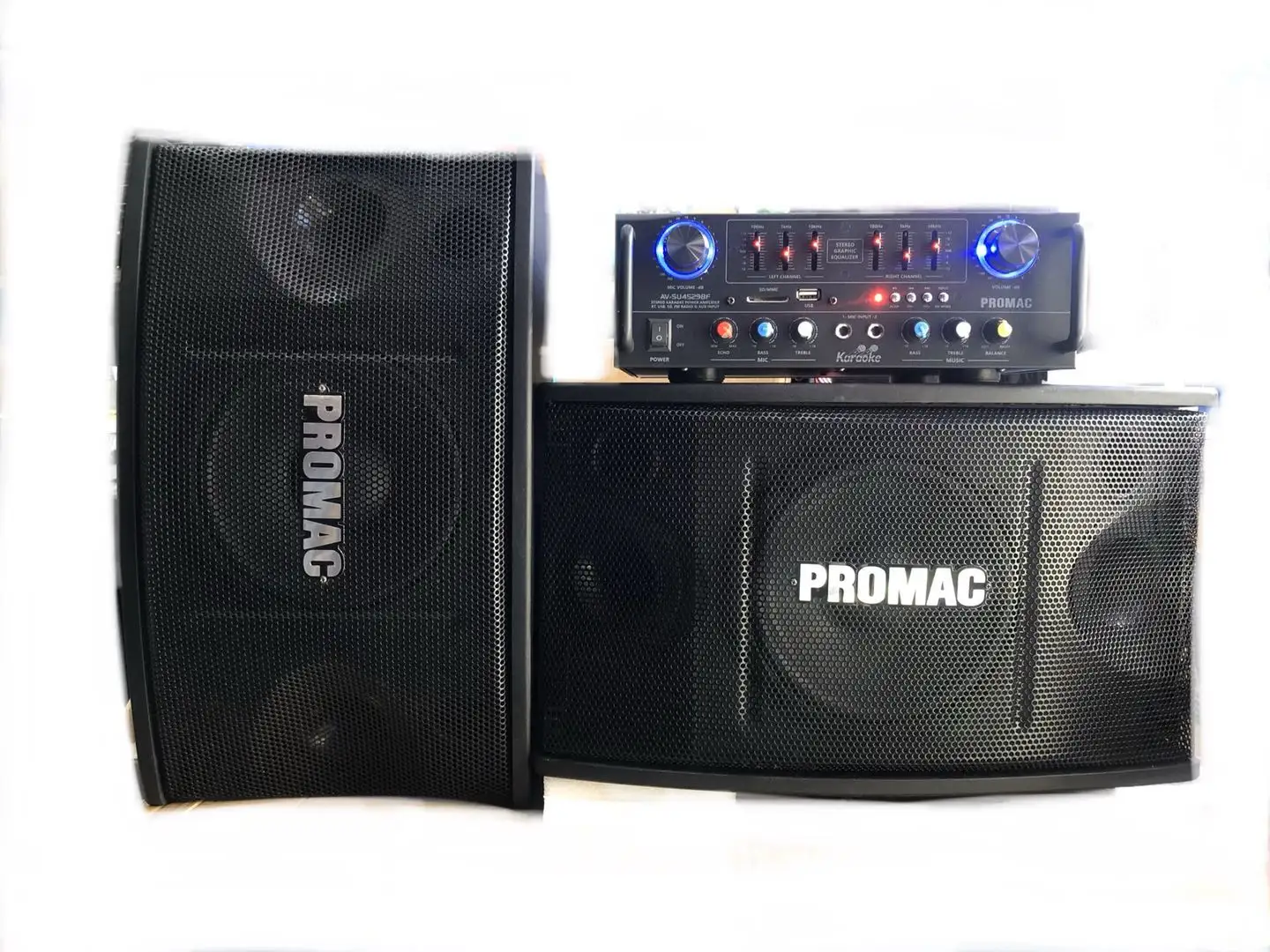 karaoke speakers with amplifier
