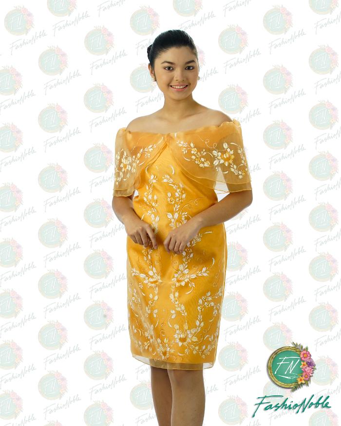Sale FILIPINIANA Dress BARONG TAGALOG Philippine National Filipiniana ...