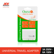 OMNI Universal Travel Adapter Wua-004Pk
