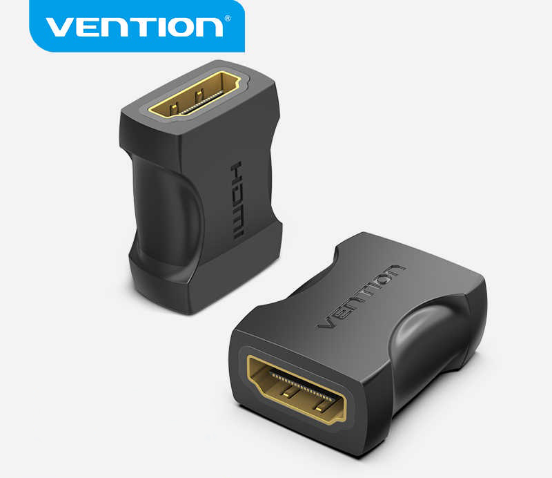 Adaptador hdmi 2.0 4k vention airb0 - hdmi hembra - hdmi hembra