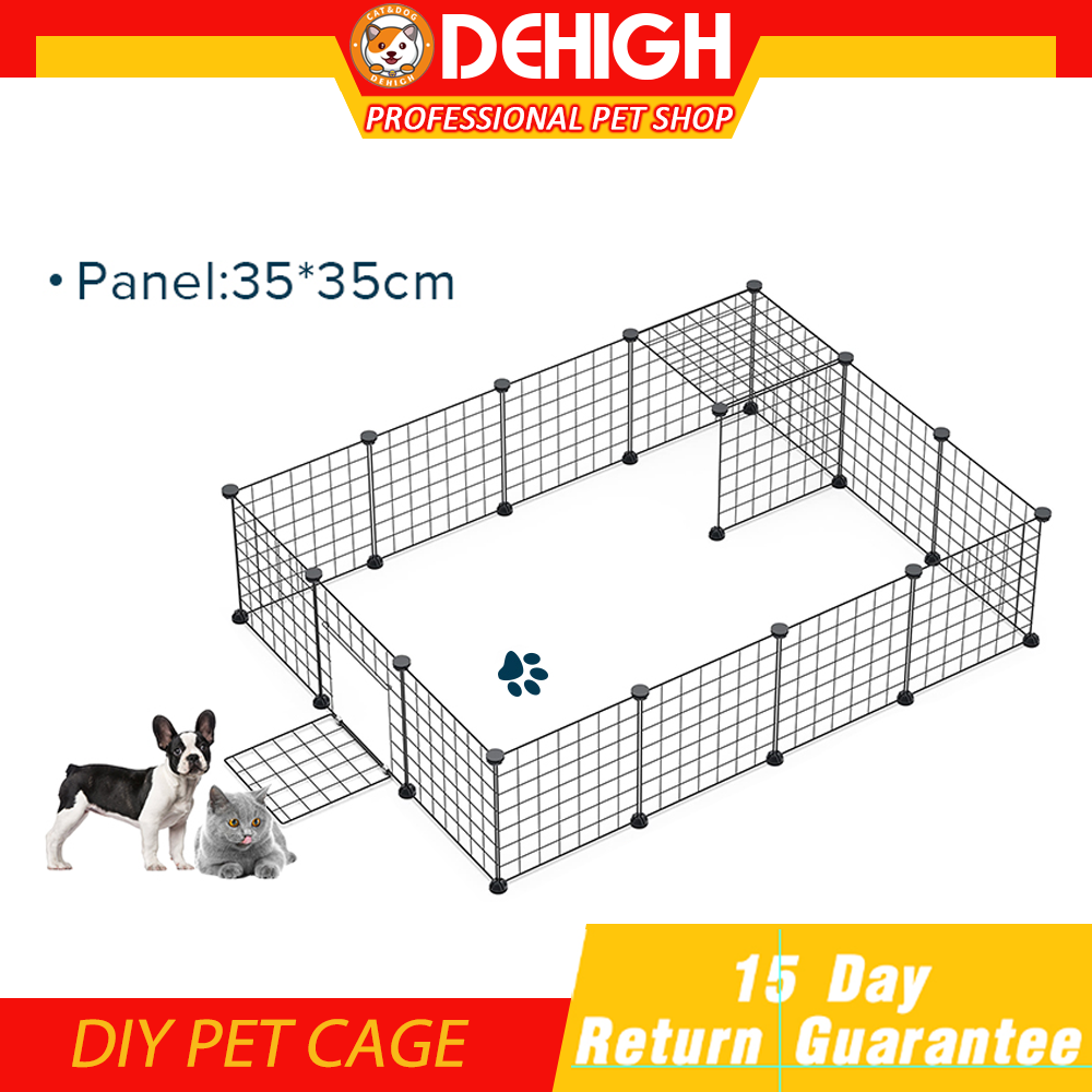 Extendable Metal Dog Cage Frame - DIY Pet Play Pen