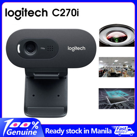 Logitech C270i Webcam: Full HD Video Call Camera with Mic