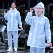Waterproof Raincoat Pants Set for Women and Men (Brand: TBD)