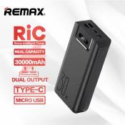 REMAX 30000mAh Fast Charging Power Bank with Type-C/Micro USB