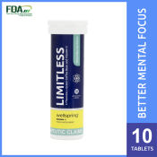 Limitless Brain Boost Effervescent Tablets with L-Theanine and Vitamin C