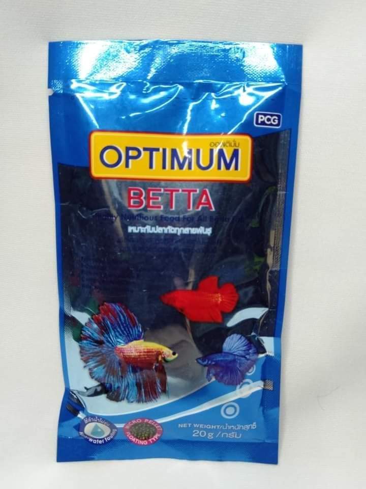 optimum betta fish food