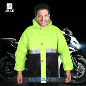 JBEE Fashion Raincoat Set - Universal Riding Rain Takeaway Rider