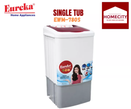 Eureka Washing Machine Single Tub EWM-780s