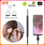 Earwax Cleaner with Camera - HD Inspection Tool for Phone/PC