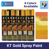 Bosny KT Gold Effect Spray Paint Collection