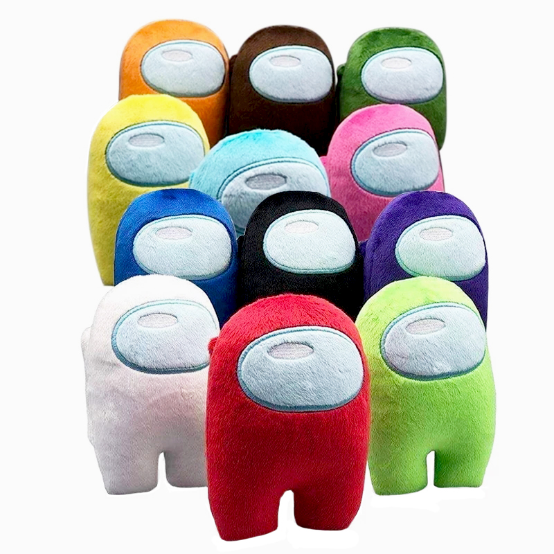 Soft Plush Among Us Colorful Crewmate Plushie Toys Game Dolls Originals