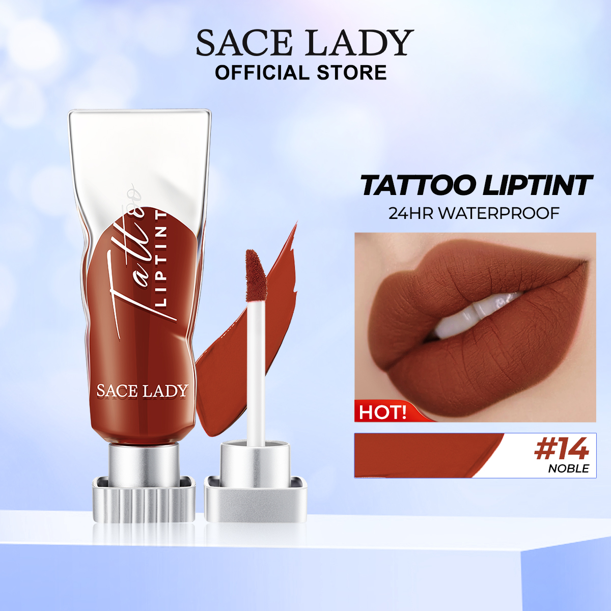 Discount on SACE LADY  shoes - SKU: SACE LADY Matte Liptint Waterproof Long-wear High Pigment Lipstick Liquid Lip Make Up Cosmetics