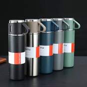 Stainless Steel Vacuum Insulated Bottle with Cup - 500ml