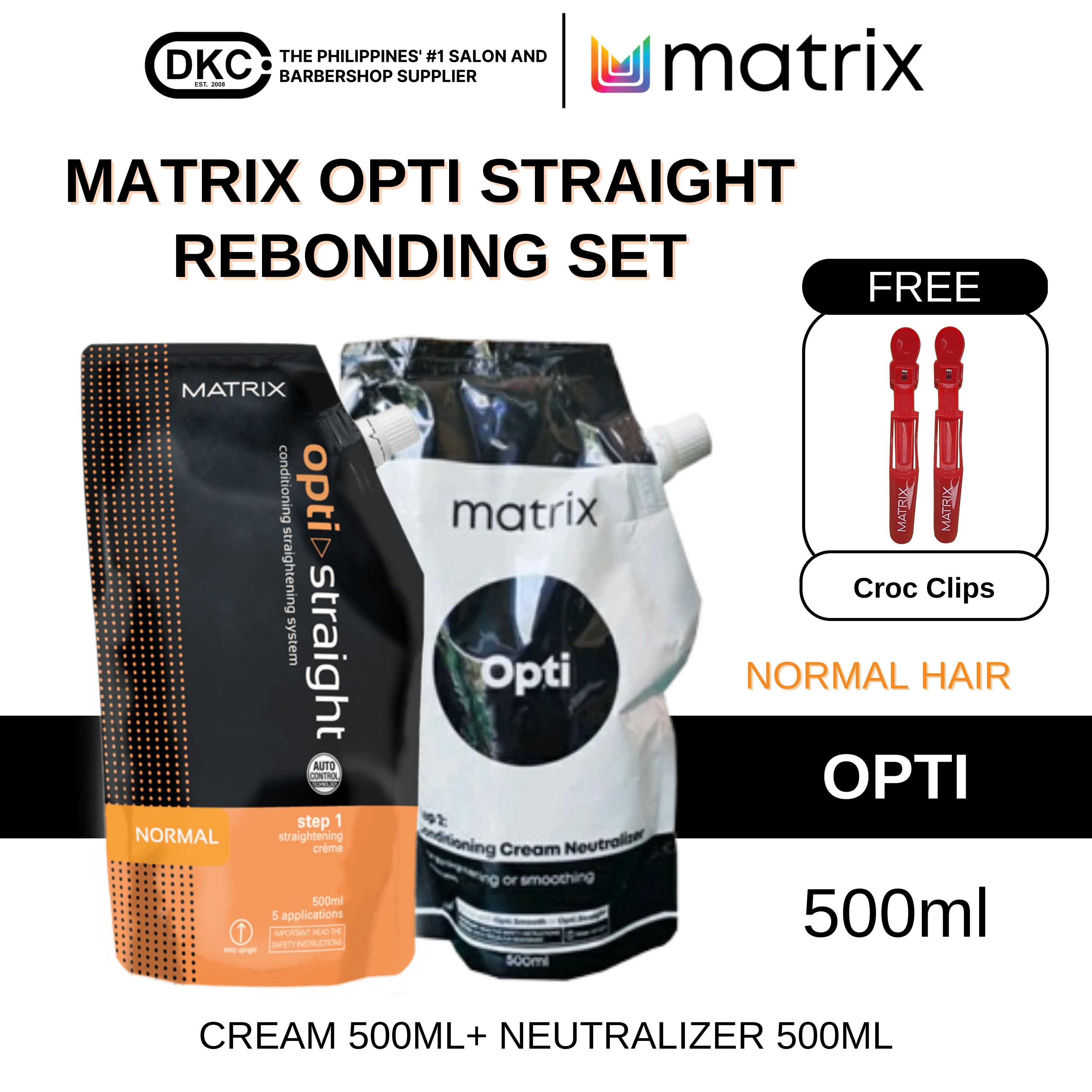 Matrix opti straight rebonding sale