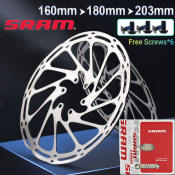 SRAM MTB Brake Disc Rotor - Round CenterLine (160-203mm)