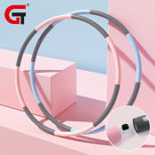 GT Fitness Hula Hoop: Detachable Exercise Circle for Slim Waists