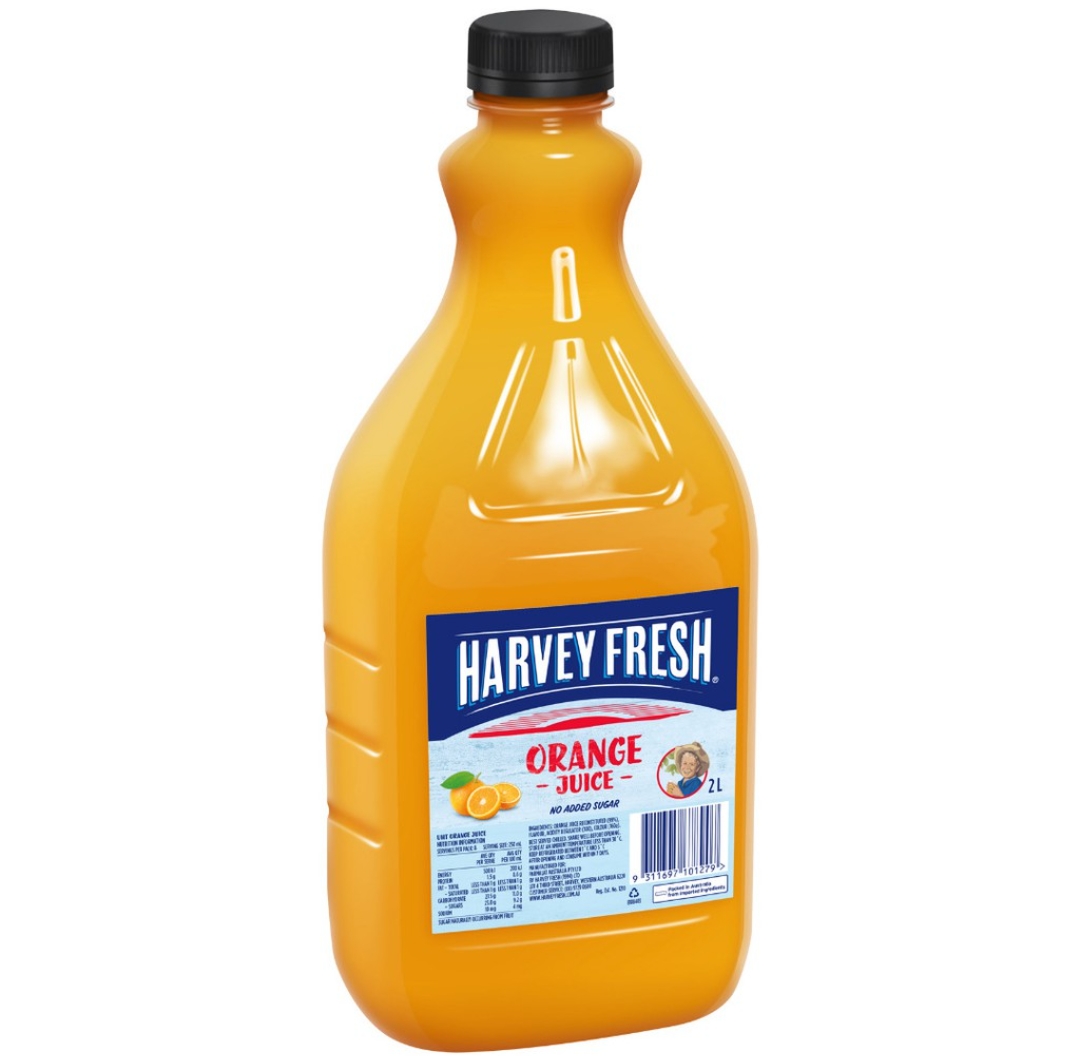 Harvey fresh hotsell orange juice