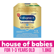 Enfagrow A+ Three Lactose Free 1.725kg 1-3 Years Old for Dietary Management of Lactose Intolerance