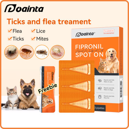 PUAINTA Anti Ticks & Fleas Spot On Treatment for Pets