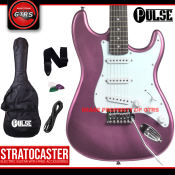 Skywing / Pulse Stratocaster Electric Guitar Bundle