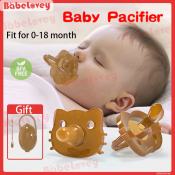 Babelovey Baby Day & Night Pacifier Set with Chain