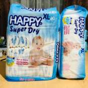 Happy Super Dry Tape Diaper XL