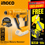 Ingco Cordless Rotary Hammer Chipping Gun Drill 20V