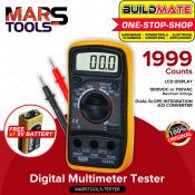 MARS Tools Digital Multimeter 1999 Counts Volt Meter