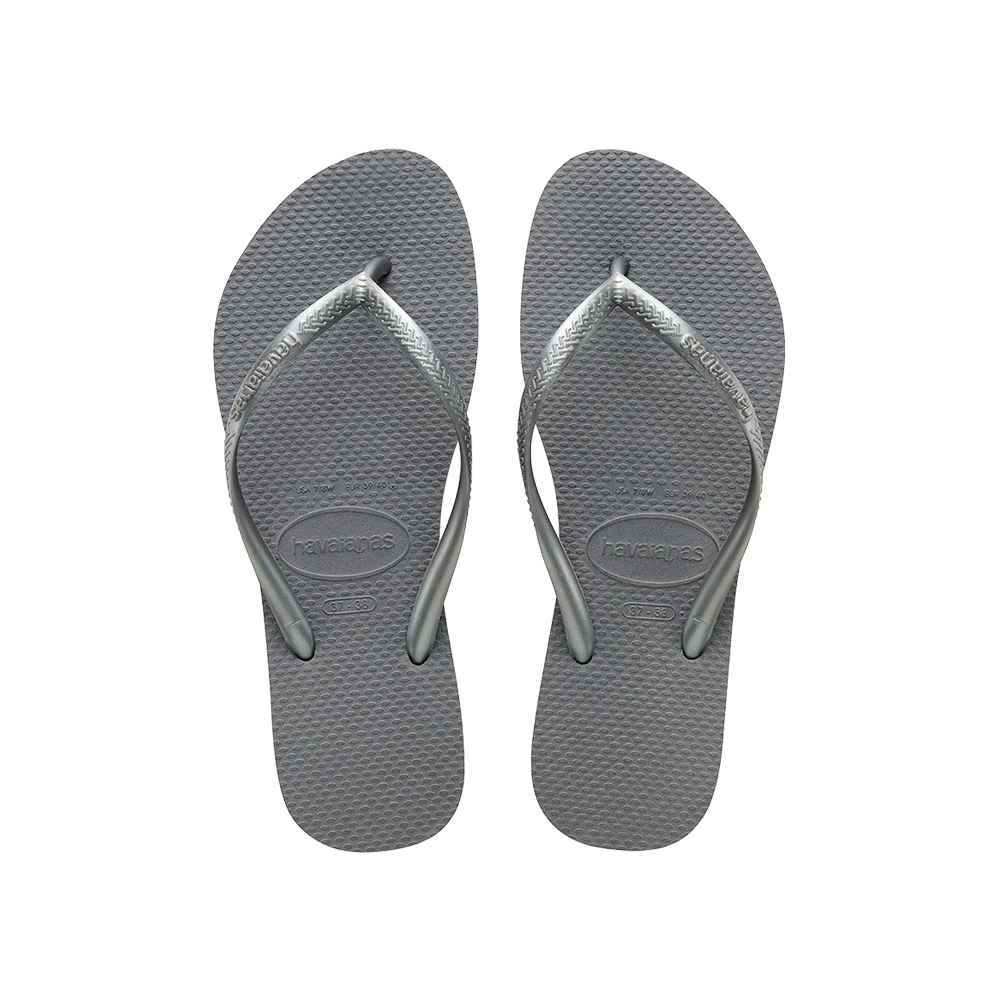 Havaianas WOMEN'S SLIM FLIP FLOPS SAND GREY/LIGHT GOLDEN