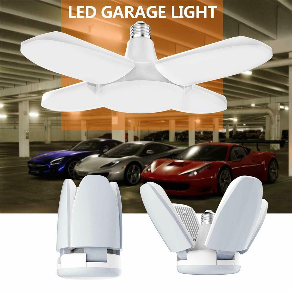Deformable LED Garage Ceiling Light Fixture, 28W 
