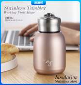 300ML Portable Thermos Cup with Leakproof Lid - 