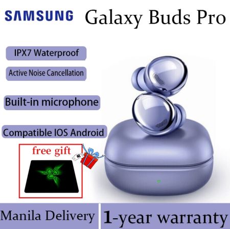 Galaxy Buds Pro: Waterproof TWS Earphones with ANC